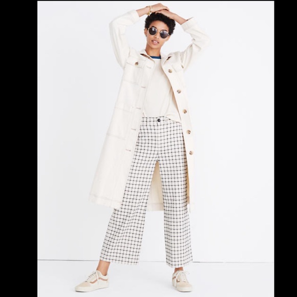 Madewell cline duster long chore coat - Picture 6 of 8